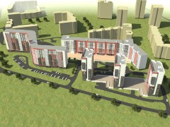 Проект жилого комплекса "Солнечный город"