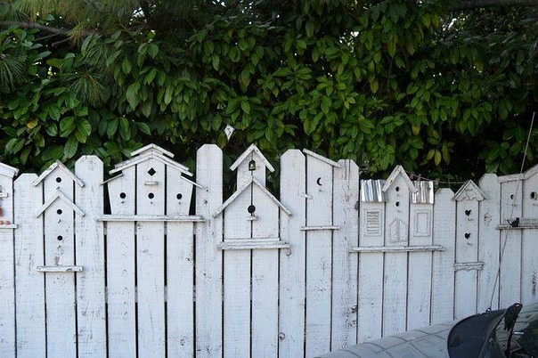 Декоративный забор на даче:  заборы для дачи, ограждения .