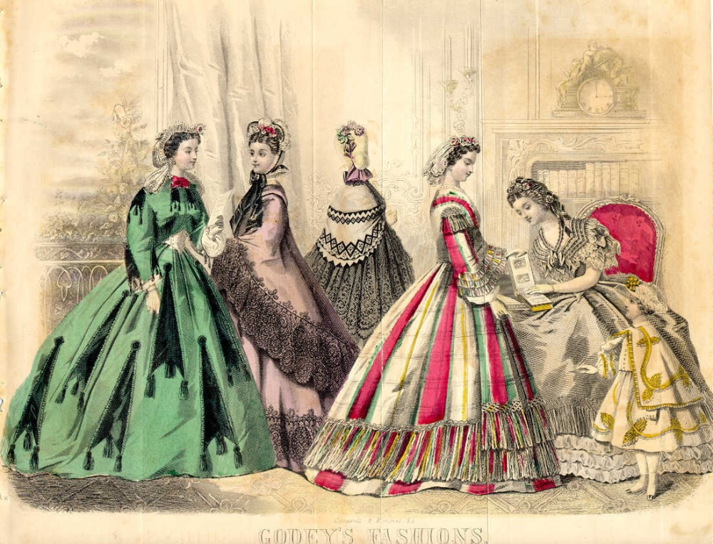 Платье 2 века. Мода рококо 19 век. Кринолин 1840х. Второе рококо платья 19 века. Викторианская мода 1840.