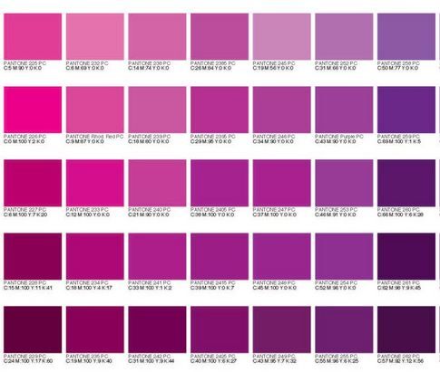 Цвет фиолетовый это какой цвет фото