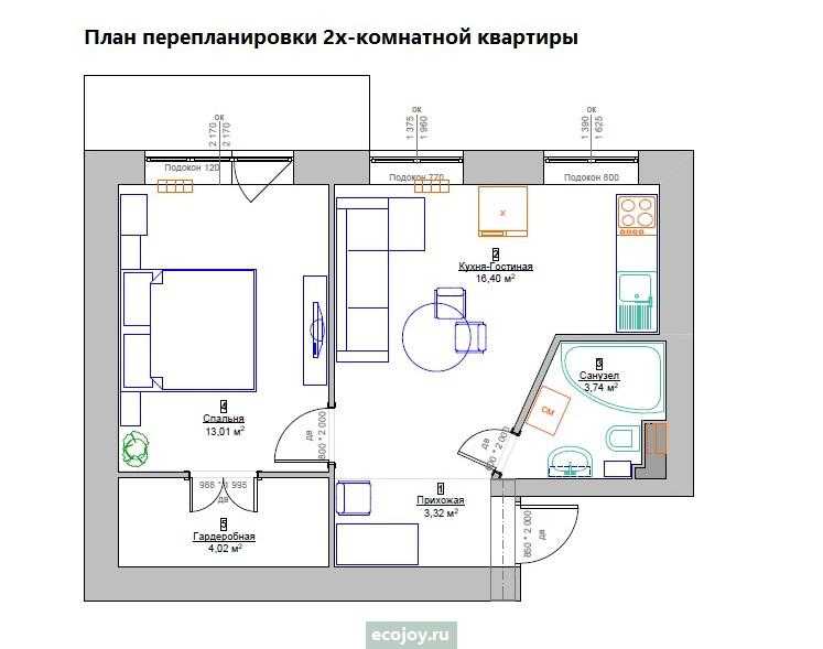 Планировка 2 комнатной квартиры. Перепланировка двухкомнатной хрущевки 48м схема. План перепланировки 2 комнатной хрущевки. Проекты перепланировки двухкомнатной квартиры. Интересные перепланировки двухкомнатной квартиры.