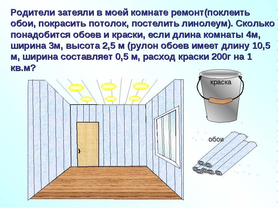 Обои с рисунком как рассчитать