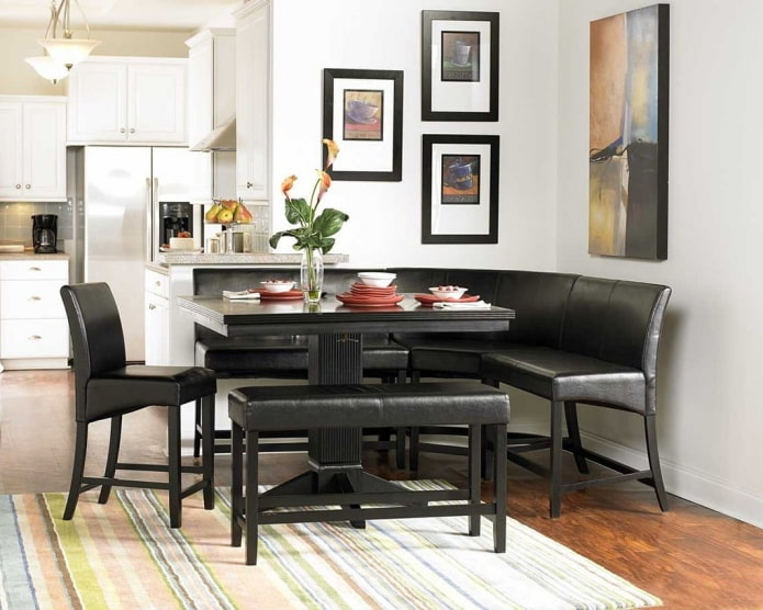 диван на кухне