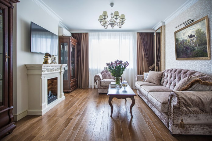 отделка гостиной в стиле классика отделка гостиной в стиле классика