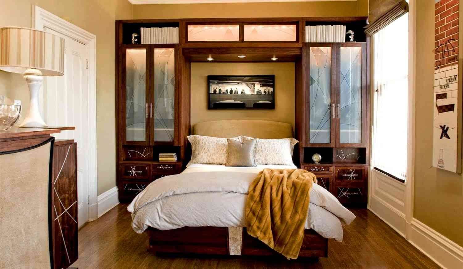 Дизайн маленькой спальни 23