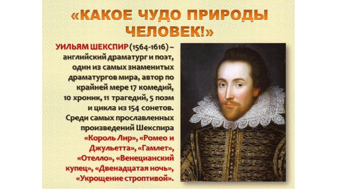 Доклад по истории 7 класс. Какое чудо природы человек. Уильям Шекспир (1564) английский драматург и поэт. Уильям Шекспир какое чудо природы человек. Какое чудо природы человек история.