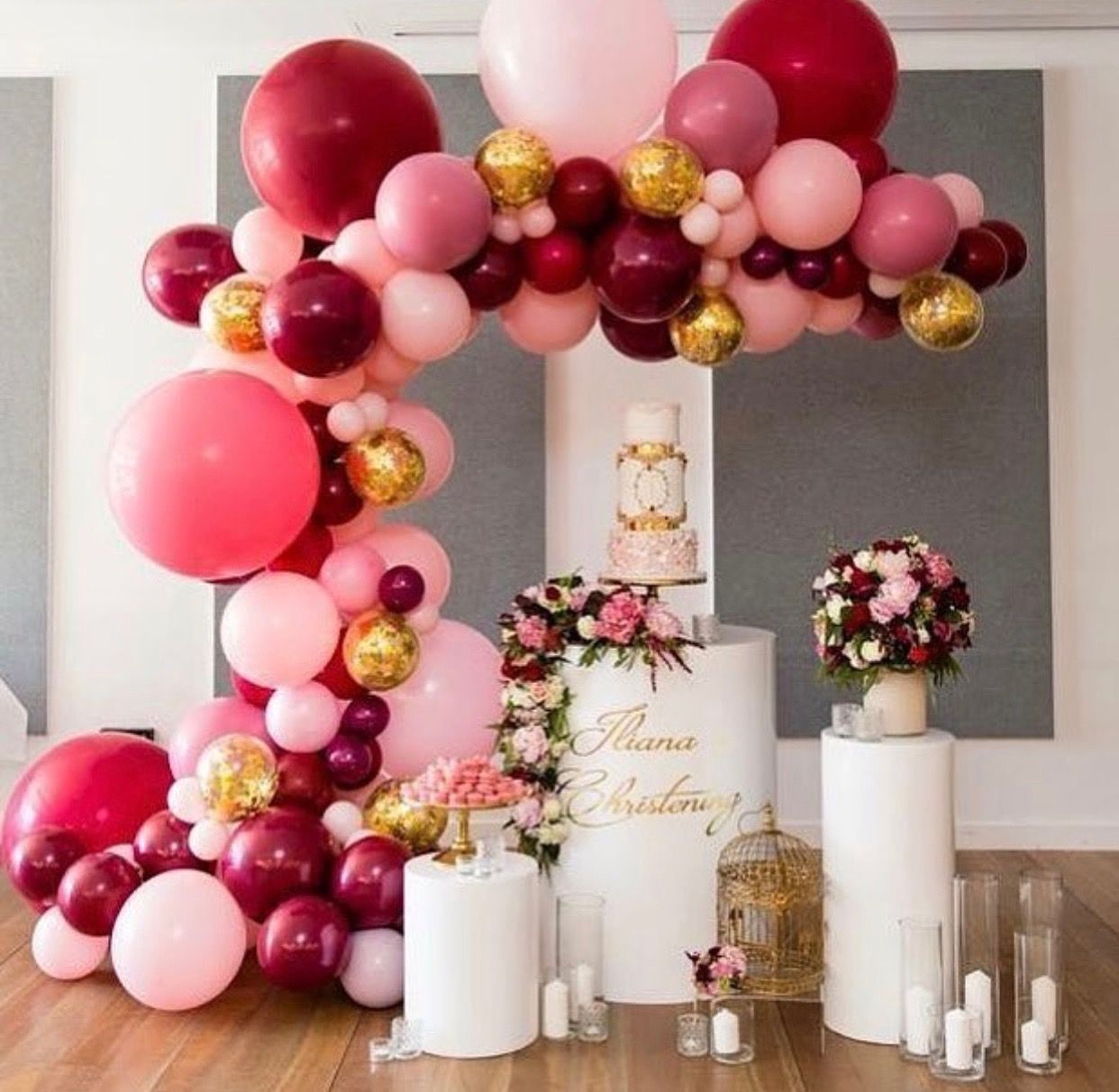 Декор шарами на день рождения