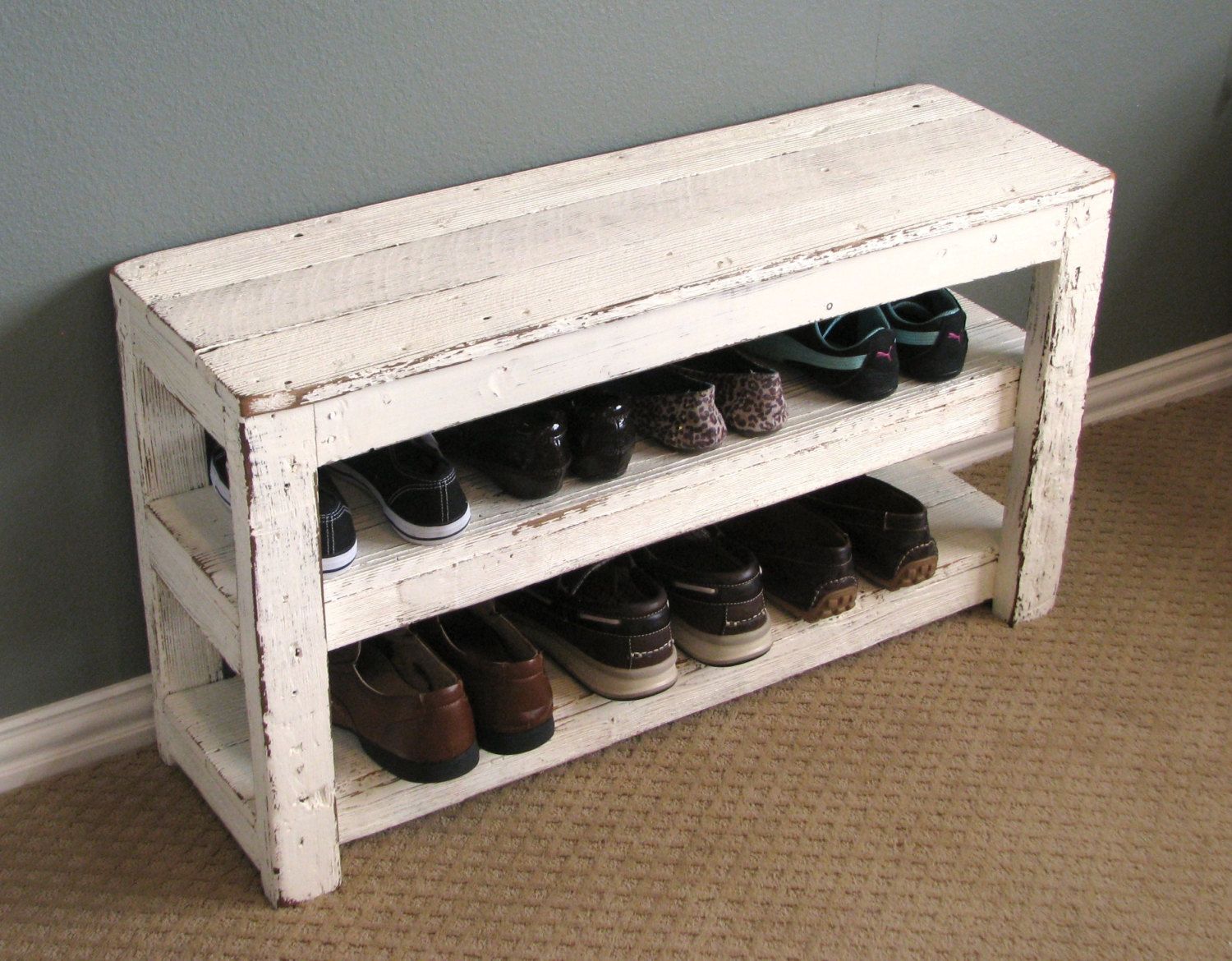 Шкаф для обуви своими руками из подручных материалов
