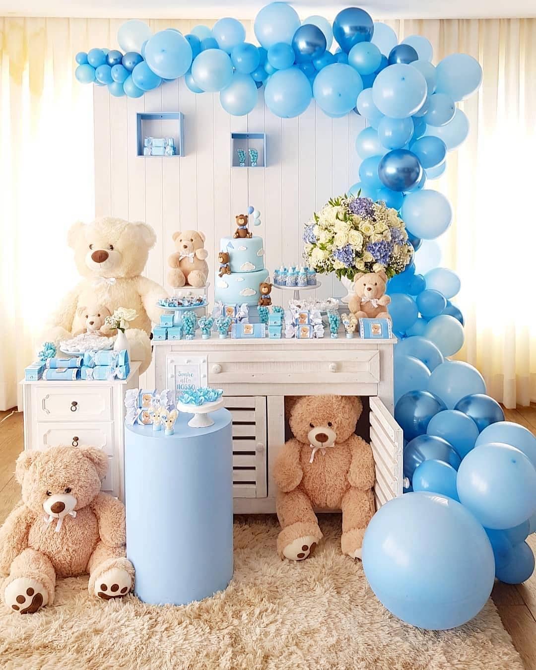 украшаем комнату на день рождения ребенка 1 год