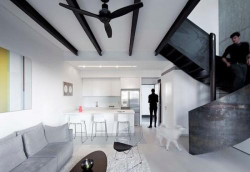 Дизайн двухуровневой квартиры с мансардой. Что являют собой двухуровневые квартиры: фото