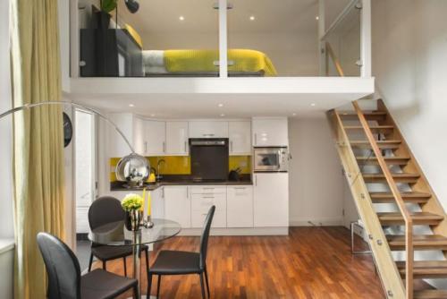 Дизайн двухуровневой квартиры с мансардой. Что являют собой двухуровневые квартиры: фото