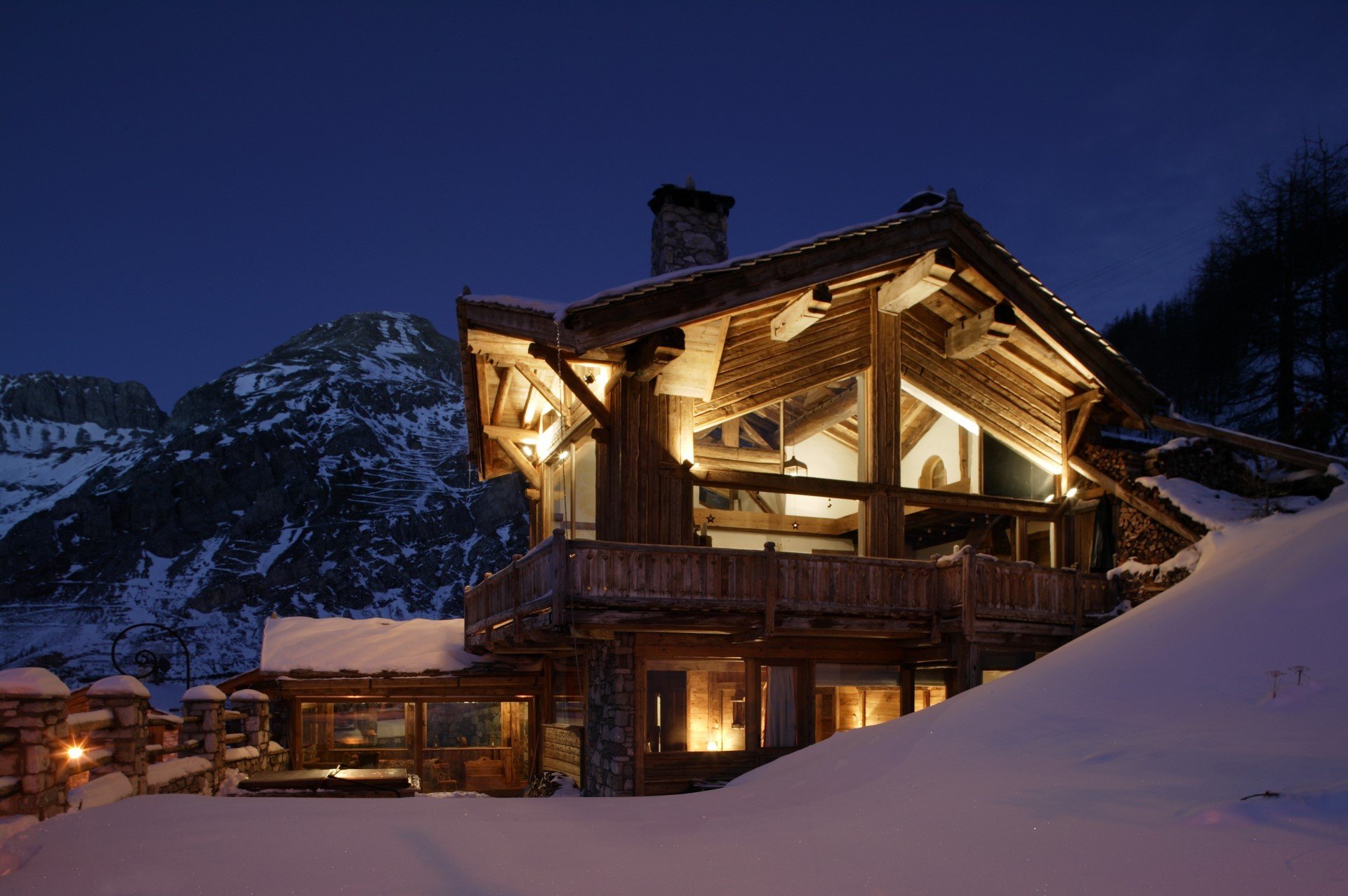Дома шале в альпах фото