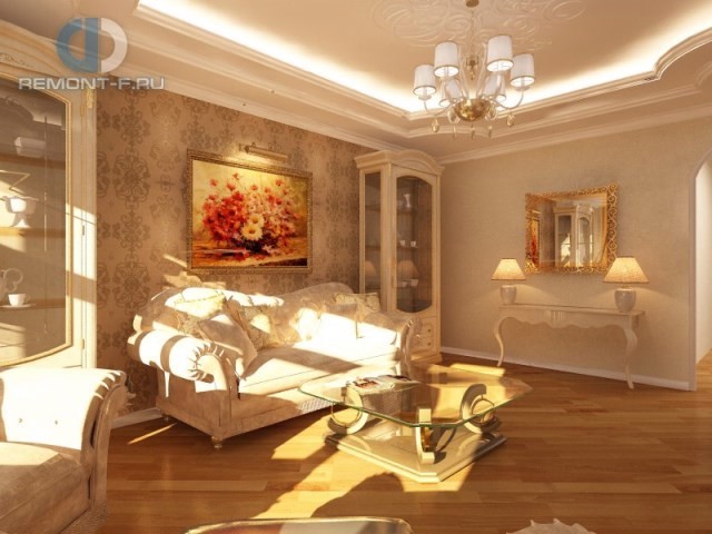 Интерьер гостиной в светлых тонах Интерьер гостиной в светлых тонах