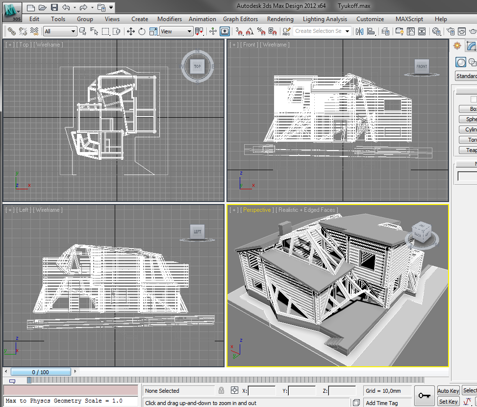 3D Max Проектирование Домов