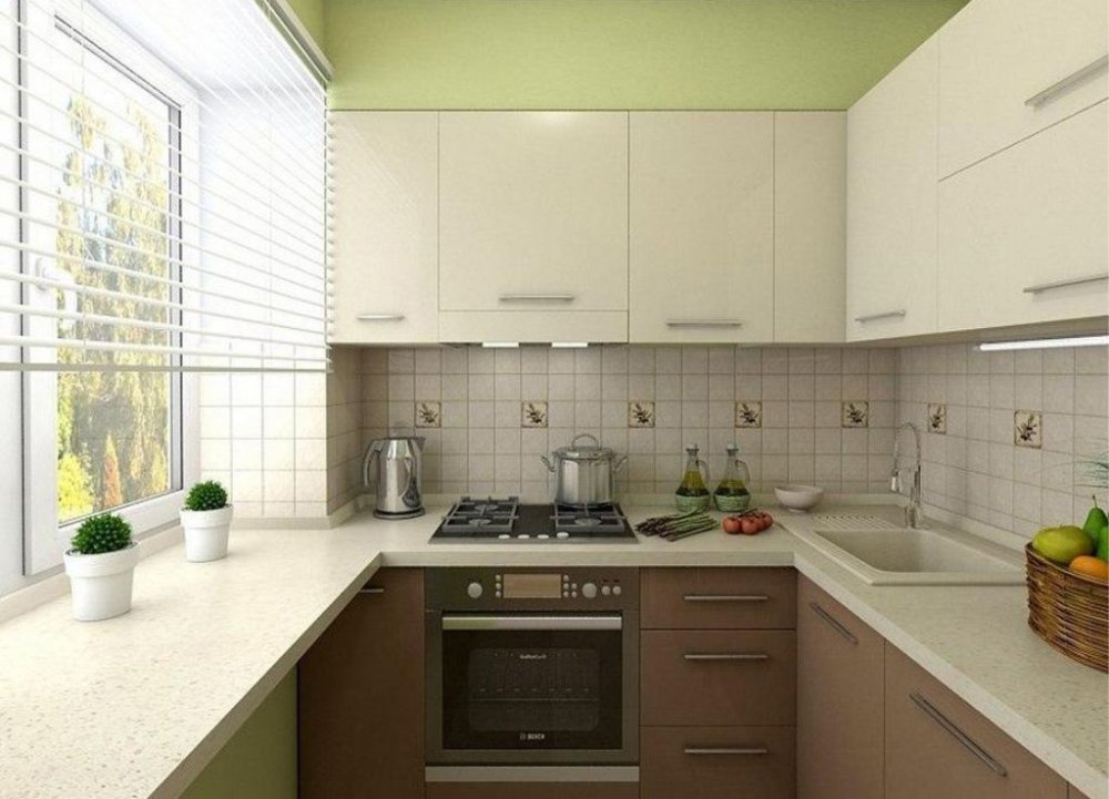  5 метров дизайн: Дизайн кухни 5 кв м: планировка с холодильником .