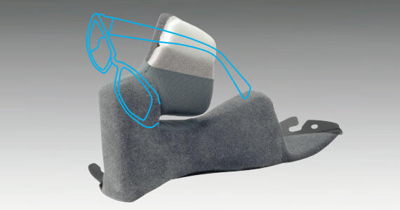 Field of view with PINLOCK® EVO lens, for CNS-1 shield/visor