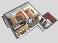 Пример расстановки мебели для 2-х комнатной квартиры дома №14,15